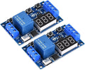 2Pcs 5V Type-C Timer Relay DC 6-30V Programmable Cycle Delay Timer Switch Module by FORIOT
