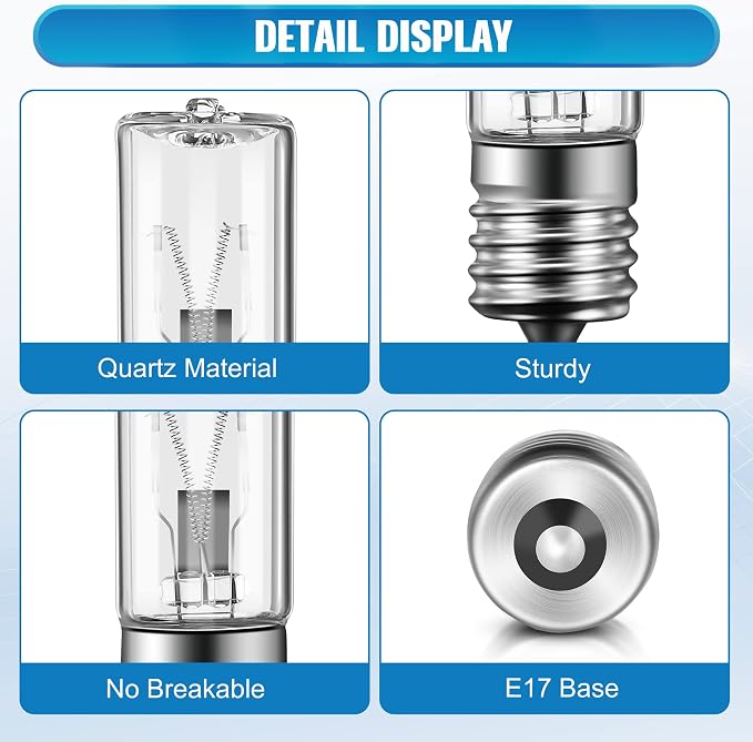 Qualirey 6 Pack LB1000 UVC Replacement Light Bulbs Compatible - Image 5