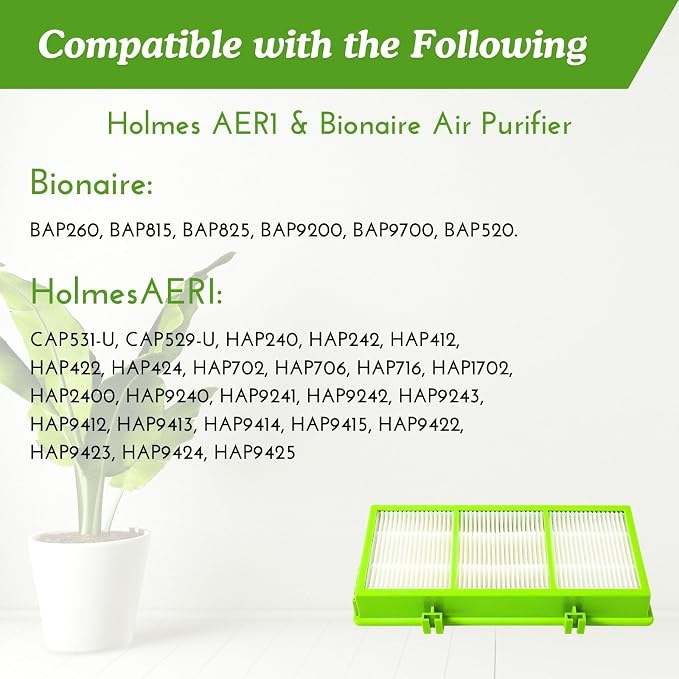 Nispira AER1 HAPF300AHD Allergan Remover Filter Replacement - Image 4