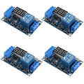 4pcs DC 6-30V Timer Relay Programmable Delay Relay Module Trigger Cycle Delay by Coliao