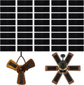 40 Pack Ceiling Fan Filters for Blades Ceiling Air Purifier Pads Accessories by Unknown