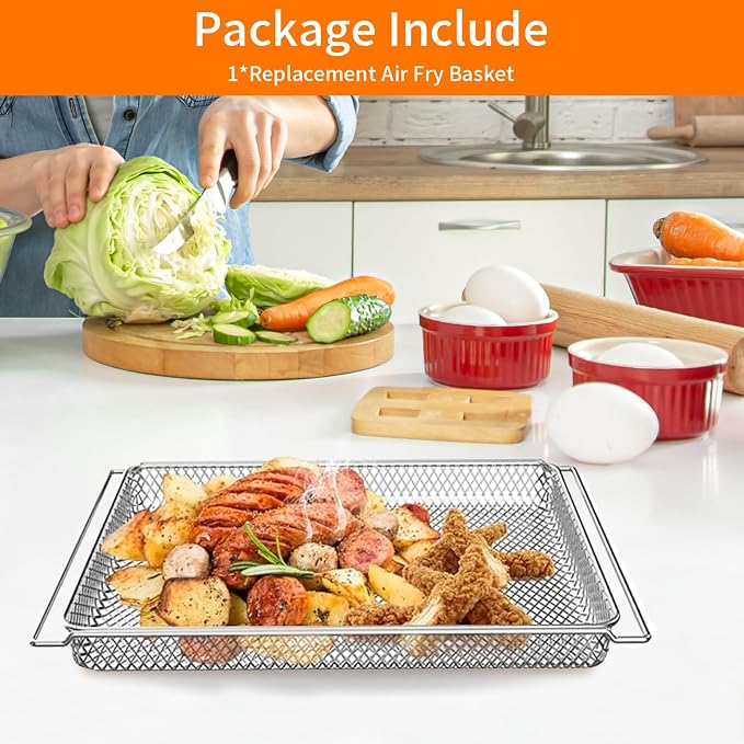 Air Fryer Basket for Ninja Foodi DT251 10-in-1 Smart XL Air Fryer Oven - Image 3