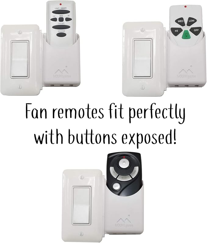 The No-Screwups Remote Control Holder by Mount Genie: Wall Mount - Image 6