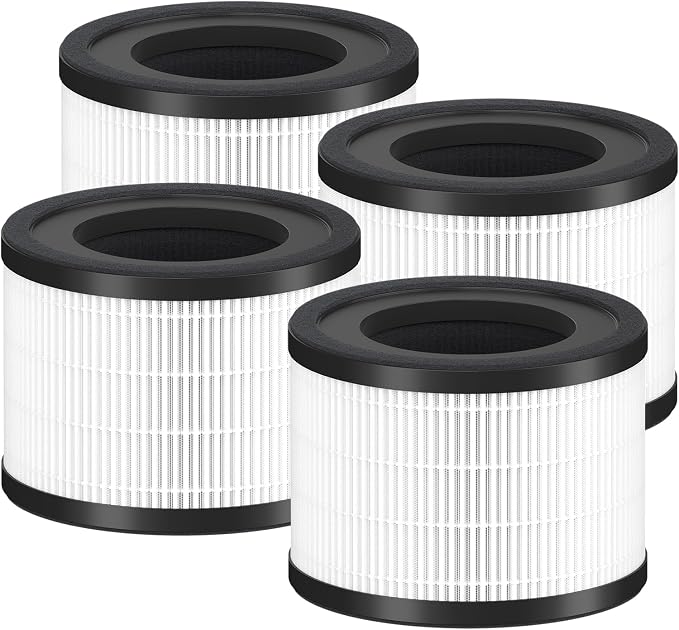 4 Pack AP-S0610L HEPA Replacement Filter Compatible by VALZONE