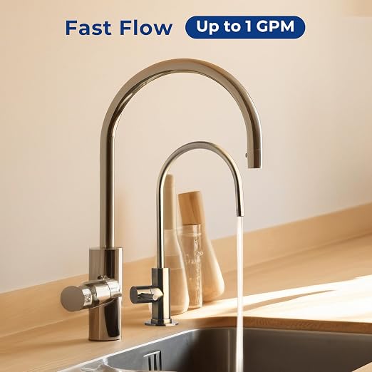 iSpring US31-PF 3-Stage Under Sink Water Filtration System, SGS-Tested to - Image 7