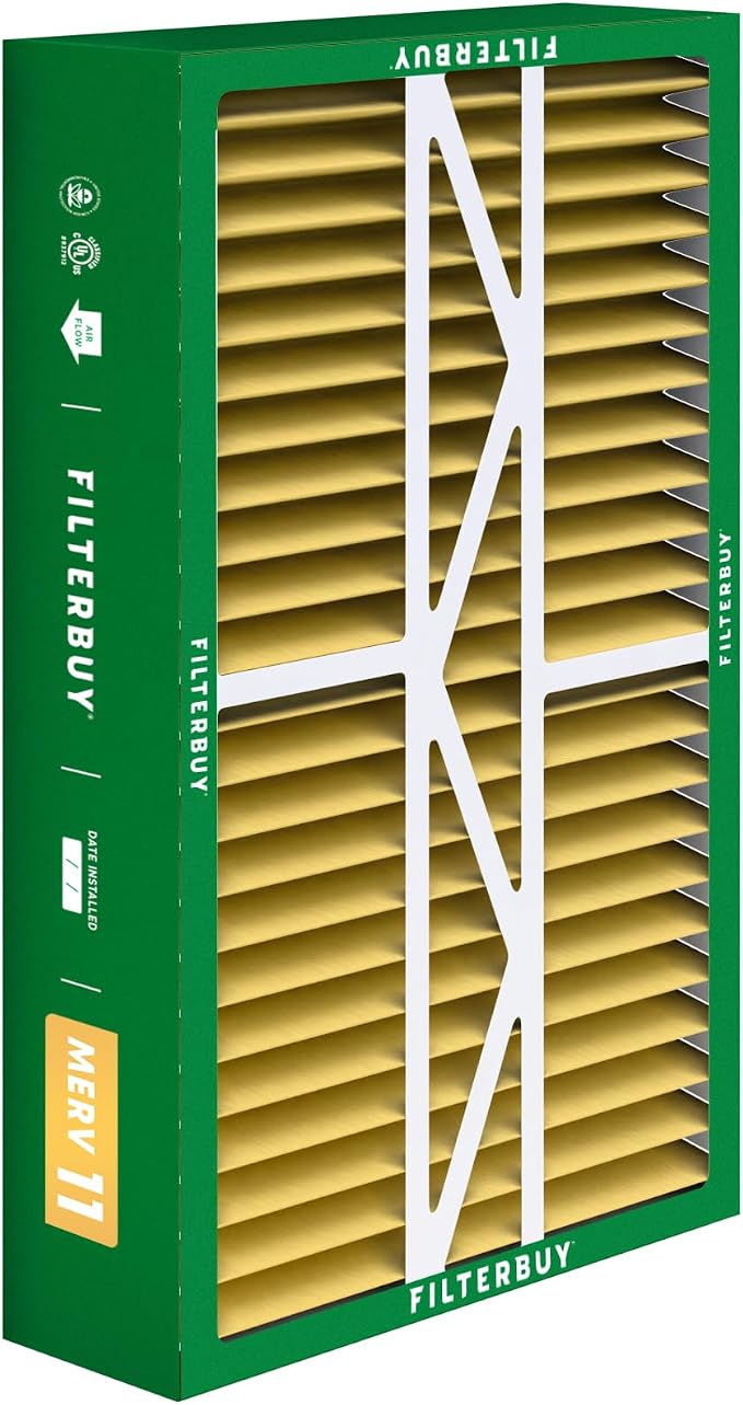 Filterbuy 16x25x5 Air Filter MERV 11 Superior Pet & Allergy Defense, Pleated - Image 8
