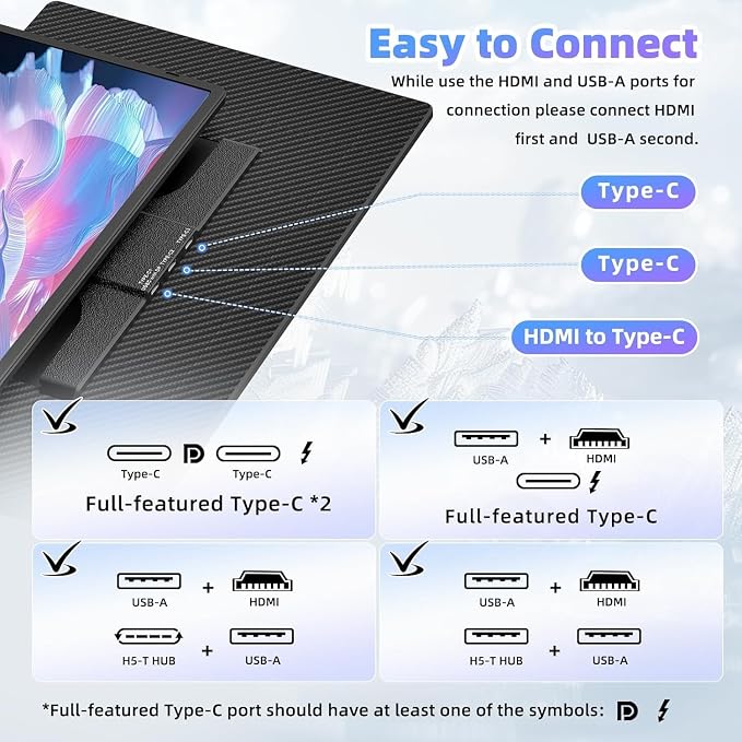 15.6" Laptop Screen Extender Monitor - Image 6