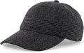 Trendy Apparel Shop Plaid Checker Wool Blend Unstructured Baseball Cap by TrendyApparel