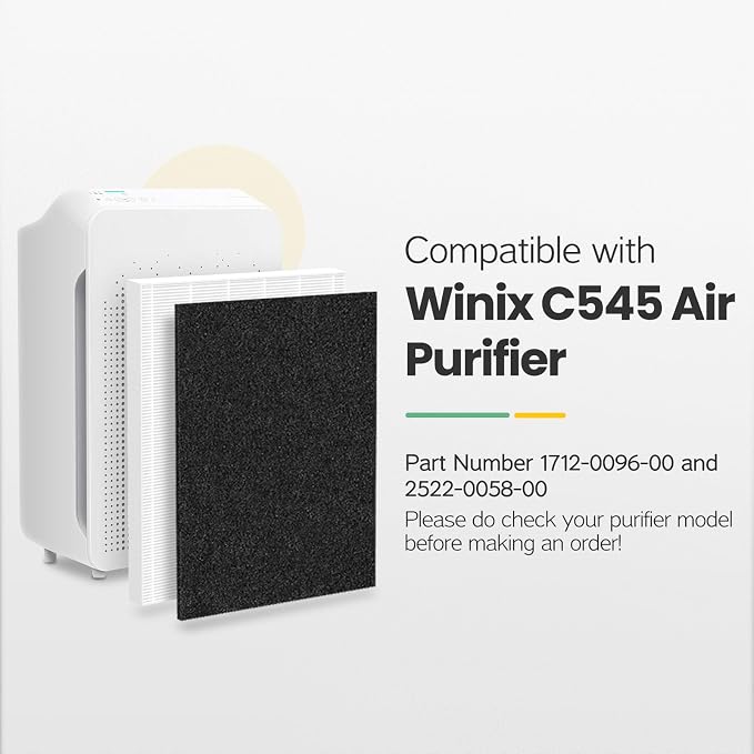 4 Pack C545 Replacement Filter Compatible - Image 9