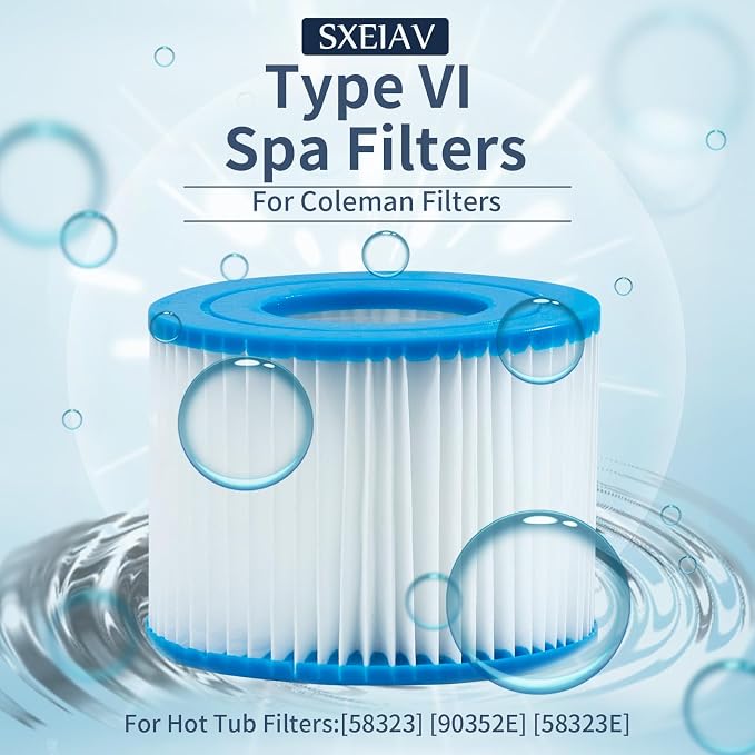 Type vi spa Filter and hot tub Filter Replacement Cartridge - Image 2