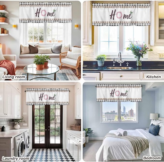 Spring Flowers Curtain Valances - Image 9