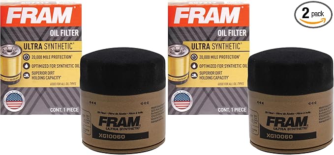 FRAM Ultra Synthetic Automotive Replacement Oil Filter, Designed by FRAM