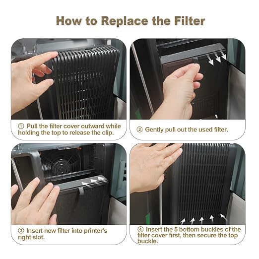 IdeaFormer-3D 2Pcs Activated Carbon H2D H2S H2C Air Filter, Air Purifier Filter - Image 6