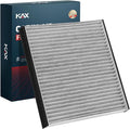 KAX HEPA Cabin Air Filter with Activated Carbon, CF10132 Replacement by KAX