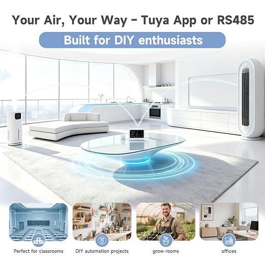 AIRNERGY 12-in-1 Air Quality Monitor Indoor - Image 9
