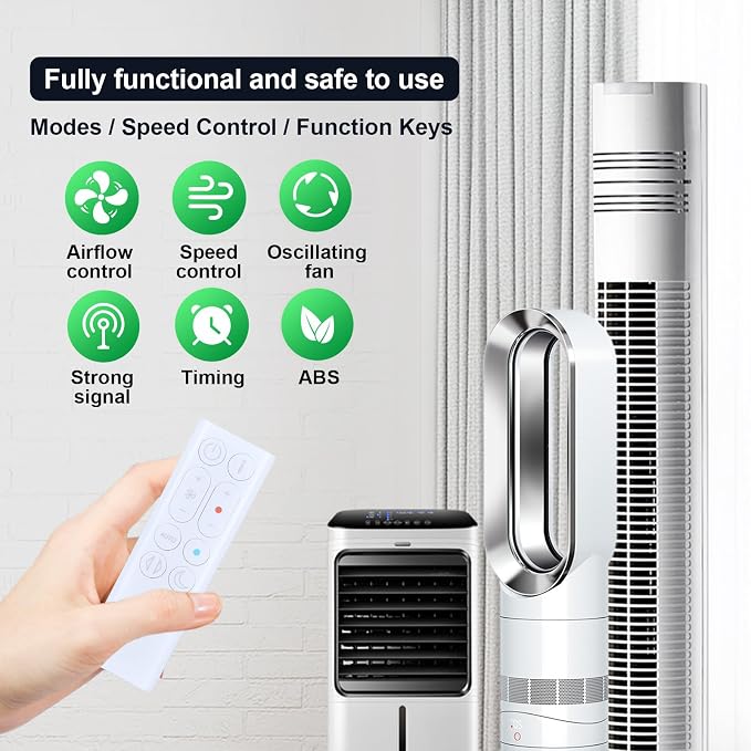 Replacement Remote for Dyson HP10 Hot+Cool Gen1 Air Purifier-Silvery | Easy - Image 4