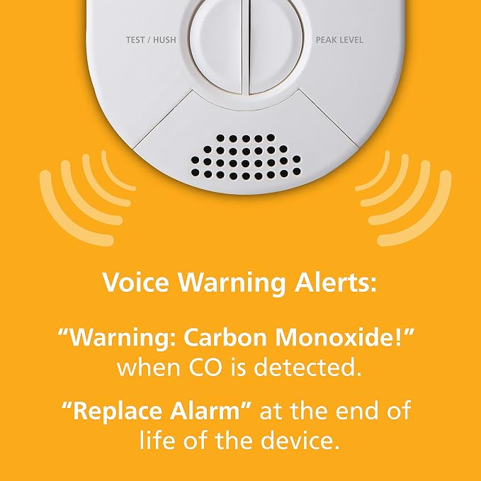 Kidde Smart Carbon Monoxide Detector & Indoor Air Quality Monitor, Alexa - Image 9
