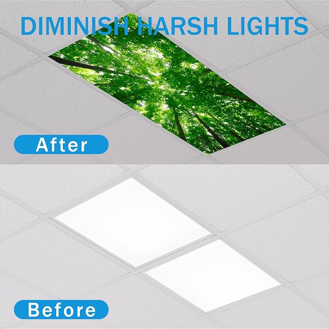 8 Pcs Fluorescent Light Covers - Image 5