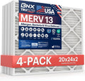 BNX TruFilter 20x24x2 Air Filter MERV 13 by BNX