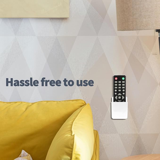 2 PCS Remote Control Holders Wall Mount, Self Adhesive TV Air Conditioner - Image 6