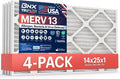 BNX TruFilter 14x25x1 Air Filter MERV 13 by BNX