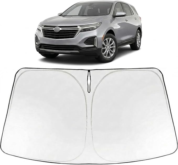 Proadsy Windshield Sun Shade for Chevrolet Equinox 2025-2026 Foldable Front by Proadsy