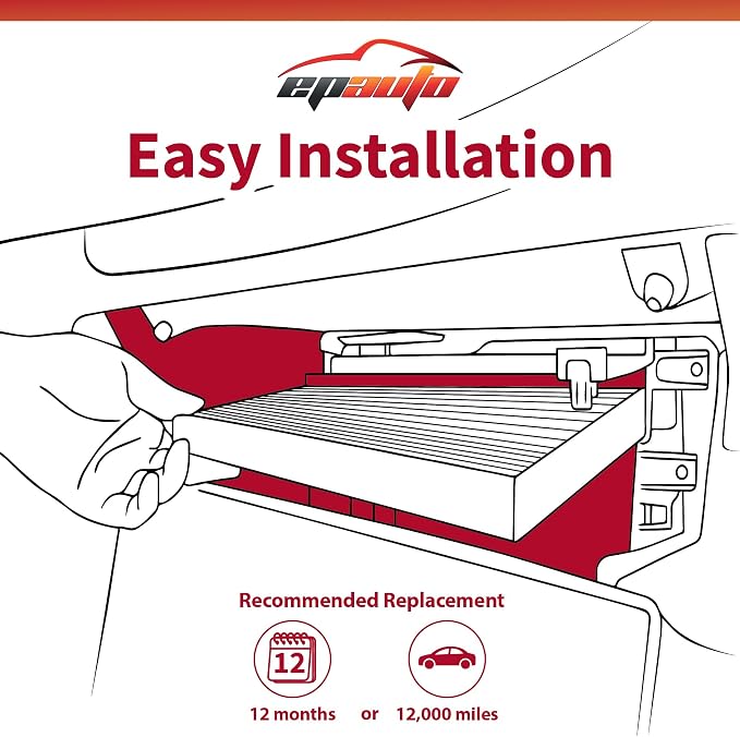 EPAuto CP773 Cabin Air Filter includes Activated Carbon, Replacement - Image 6