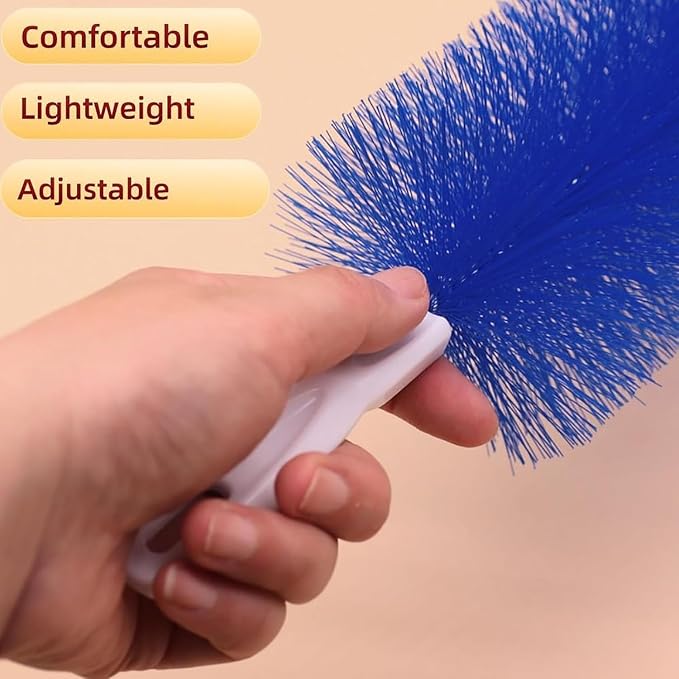 Bendable Microfiber Head, 2026 Fan Cleaner Brush Reusable Dust Remover Washable - Image 5