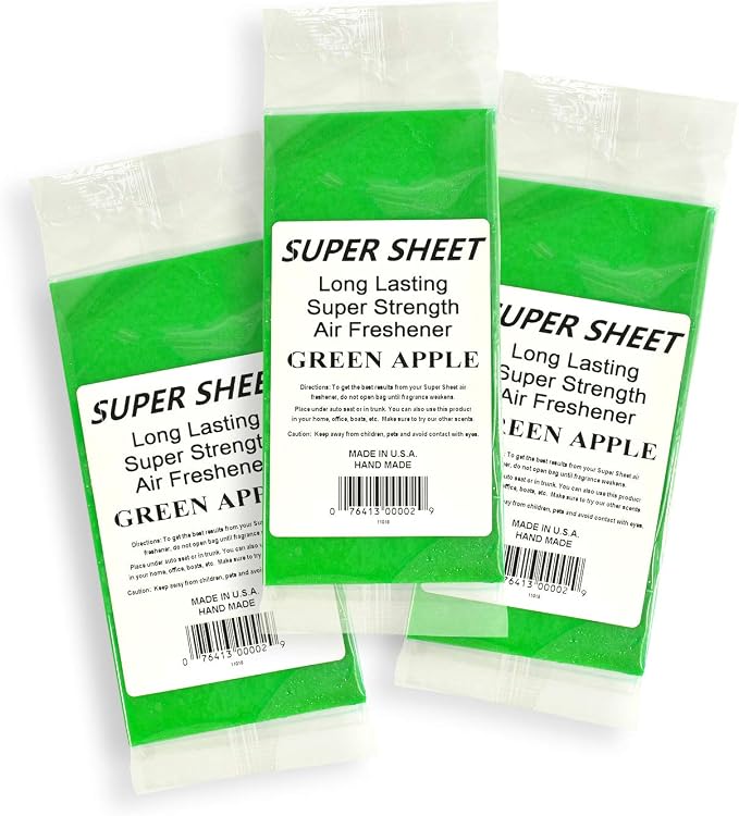 Super Sheet Small Under Seat Car Air Freshener by Jenray