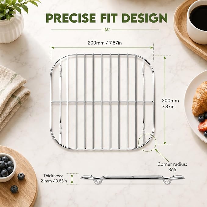 Crisper Rack for Ninja Crispi Air Fryer Accessories FN101ST and Crispi Pro - Image 2