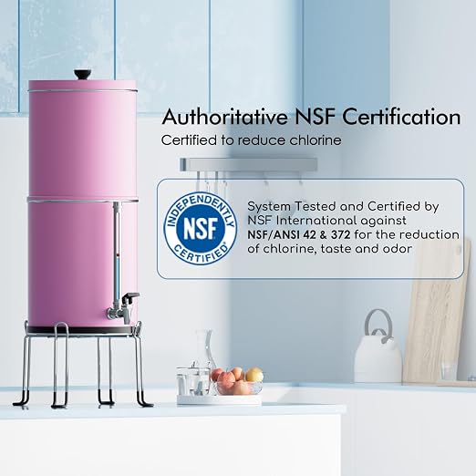 Purewell 3-Stage 0.01μm Ultra-Filtration Gravity Water Filter System, 304 - Image 3