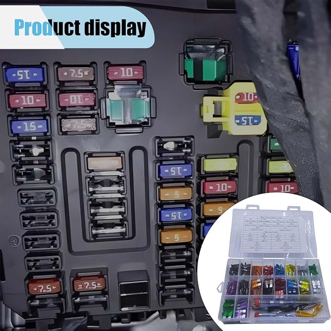 306PCS Automotive Fuses Assortment Kit, Mini & Standard & Low Profile Mini Fuses - Image 6