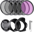 NEEWER 77mm ND2/4/8, UV/CPL/FLD Filter Kit by Neewer