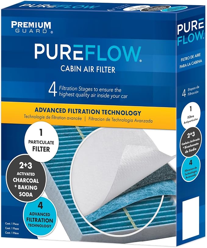 PUREFLOW PC99889X Cabin Air Filter | Fits 2021-2026 Nissan Rogue 1.5L; - Image 3