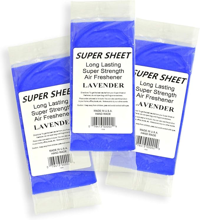 Super Sheet Small Under Seat Car Air Freshener by Jenray