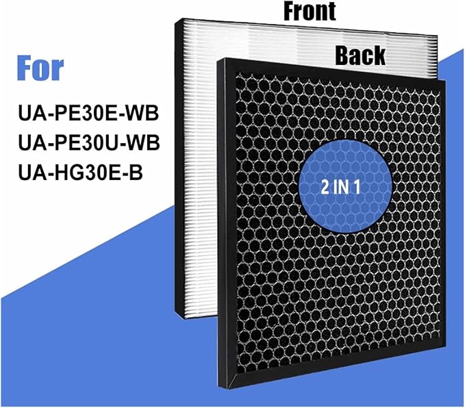 Replacement True HEPA Carbon Filter UZ-HG3HF，Compatible - Image 2