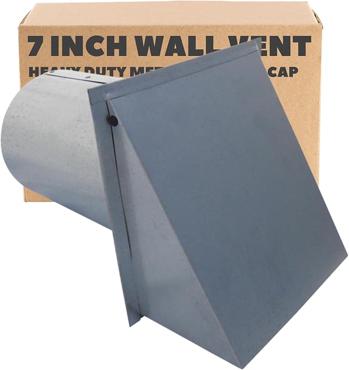 7 Inch Wall Vent Cap by ventworks