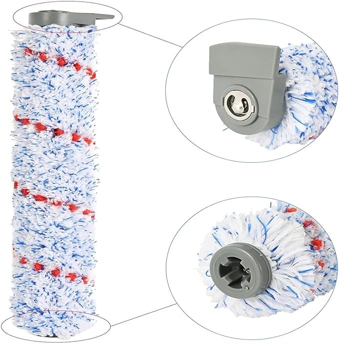 Hand-held Floor Scrubbers Roller Brush Hepa Filter Sponge Parts。Compatible - Image 3