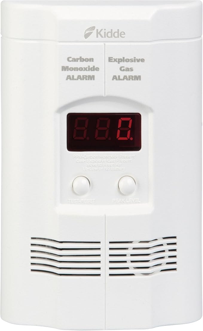 Kidde Carbon Monoxide + Explosive Gas, Natural Gas & Propane Alarm, Plug-in by Unknown