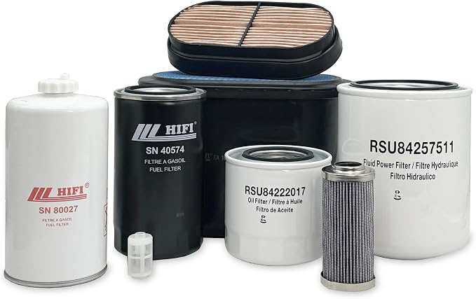 HERO Maintenance Filter Kit For New Holland WORKMASTER 75 Compact Tractor by Unknown