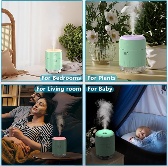 SZO Plant Humidifier Indoor, 500ml Green - Image 6