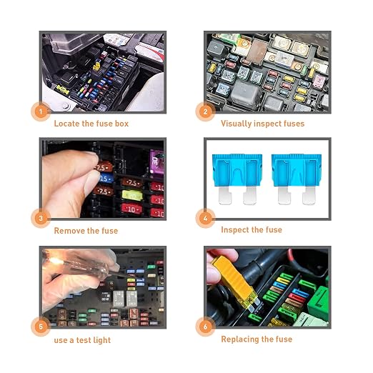 Nilight - 50018R 240pcs Standard and Mini Blade Fuses Set, 5A 7.5A 10A 15A 20A - Image 5