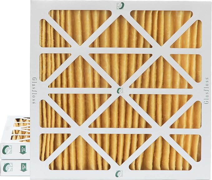 Glasfloss 12x12x2 MERV 11 AC & Furnace 2" Depth Air Filters. Box of 3. Actual by Glasfloss