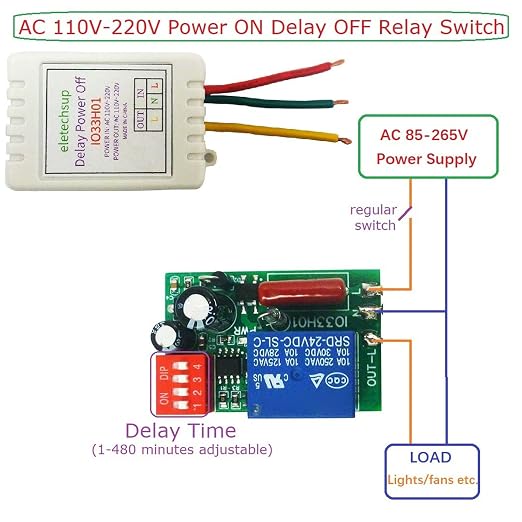 Sanpyl Time Relay with 16 Delay Modes, Smart Control - Image 3