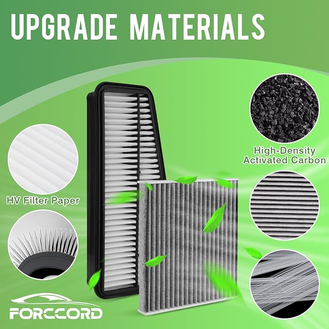 Cabin & Engine Air Filter Fit for Toyota Tundra 2007-2010 4.0L V6 Activated - Image 7