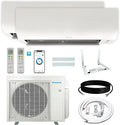 Daikin 24, 000 BTU 21SEER2 Dual Zone Mini Split Air Conditioner Heat Pump R-32 by Daikin