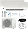 Daikin 24, 000 BTU 21SEER2 Dual Zone Mini Split Air Conditioner Heat Pump R-32 by Daikin