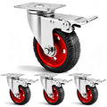 4 Inch Caster Wheels Heavy Duty by Unknown