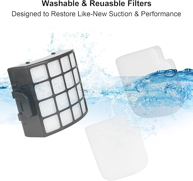 AZ3002 Filter Replacement for Shark Stratos AZ3002 AZ3000 AZ3000W Upright - Image 7