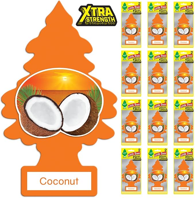 LITTLE TREES Car Air Freshener | Xtra Strength Provides Long-Lasting Scent - Image 2